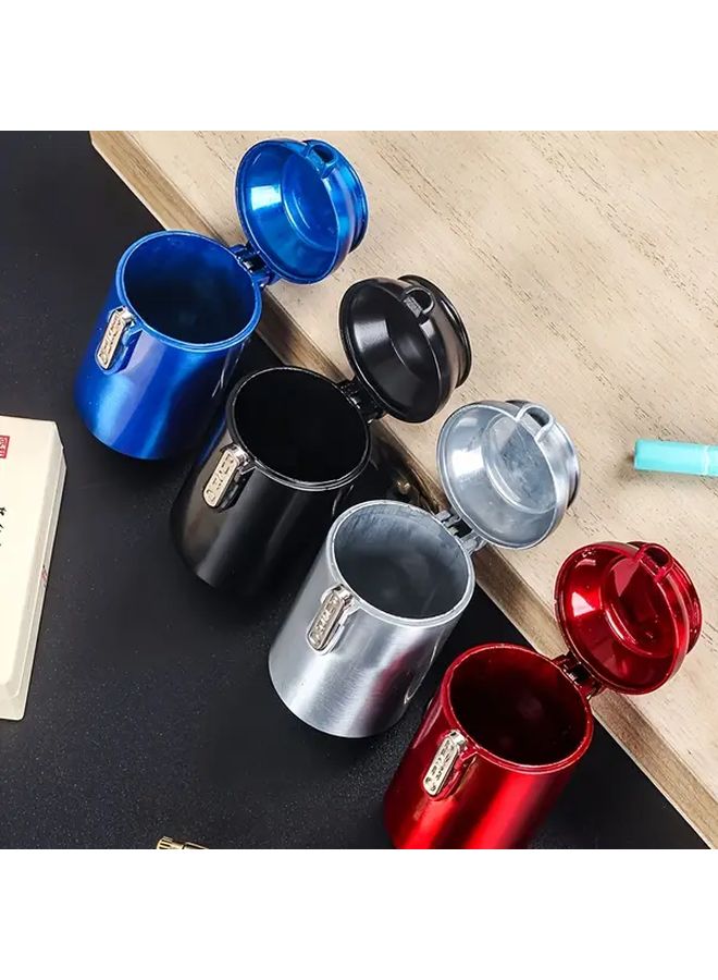 سجارة محمولة سوداء بغطاء تصميم مقاوم للتسرب للاستخدام في الهواء الطلق والسفر والمنزل - Image 3